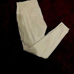 Lululemon White Leggings
